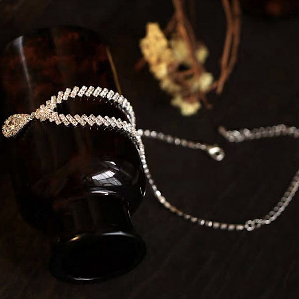 Brud Smycken Brud Örhängen Halsband Bröllop Smycken För Fest W