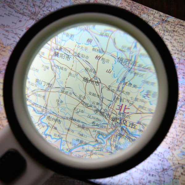 1 stk. Lighted Reading Magnifier, 30X forstørrelsesglas med 12 LED-lys