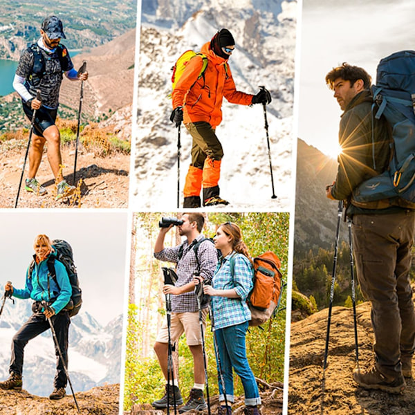 Vandrestangs Kurv, 4 stk. Udskiftnings-Sne Drag Vandrestangs Spidsbeskytter til Vandring Vandrestange til Nordic Walking Stick Vandring