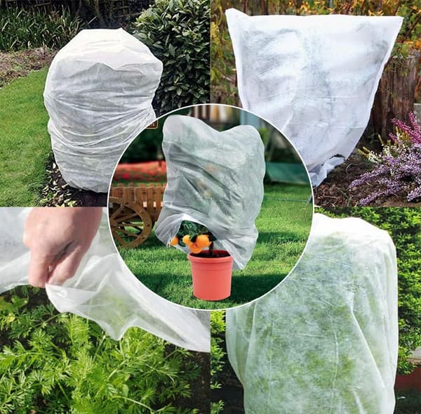 Vinterdeksel for uteplanter, plantebeskyttelse vinter 80x120cm