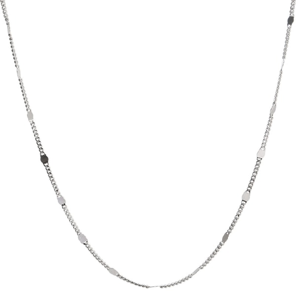 Trendiga Choker Halsband Silver Kvinnor Nyckelbenskedja Modesmycken, 1 st