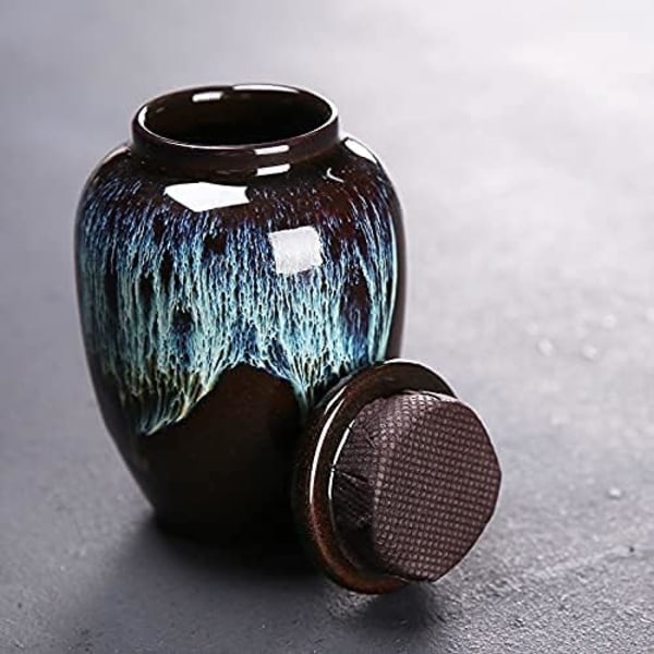 Human Ashes 4" handgjord keramisk urna - Vackert litet minnesmärke -