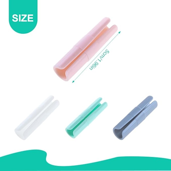 20 stk. dyneklips, dyneklips i plast for å feste dynetrekk, dyneklips for dyne