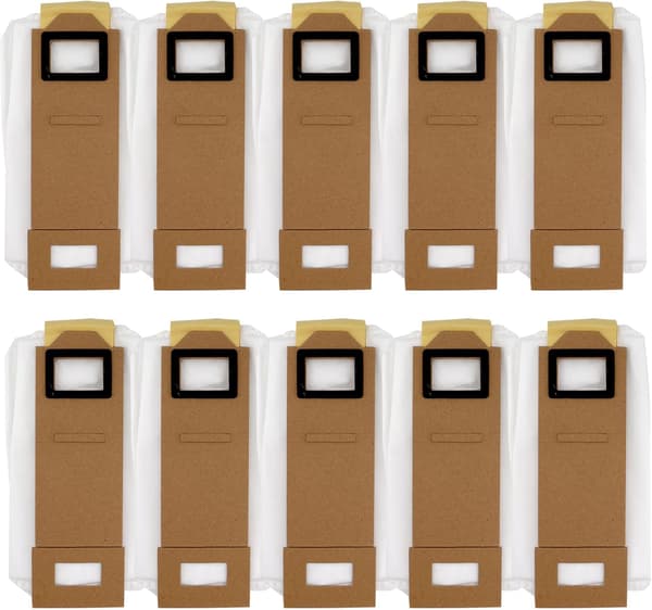 10-pack dammsugarpåsar för Xiaomi Roborock T7S T7S Plus S7 S7 Plus