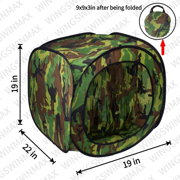 Fleksible Airsoft Skydetelt Fælde Slingshot BB Fælde Net Auto Pop-up