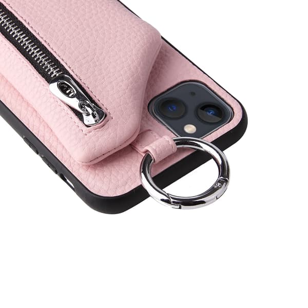 Pengepungskasse iPhone 13 Etui, iPhone 13 Etui, pink