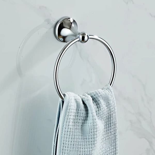 Håndkleholder, polert krom