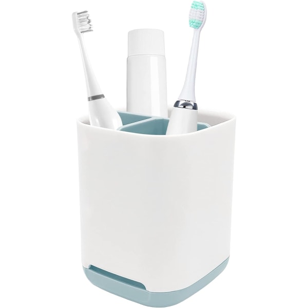 Porte-brosse à dents antidérapant, plastique amovible pour un net