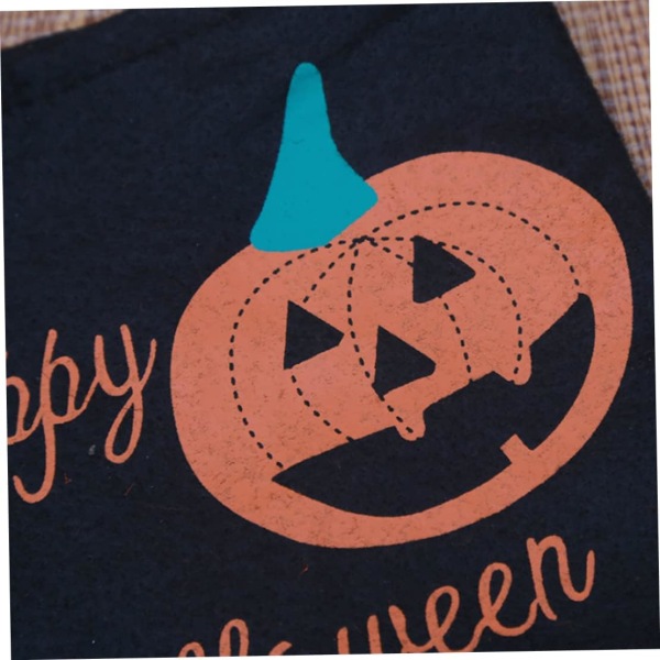 Halloween Non-Woven Bag Liten Gavepose Tote Bag Godteripose med 2 Håndtak, Halloween Godteripose, 20*19CM