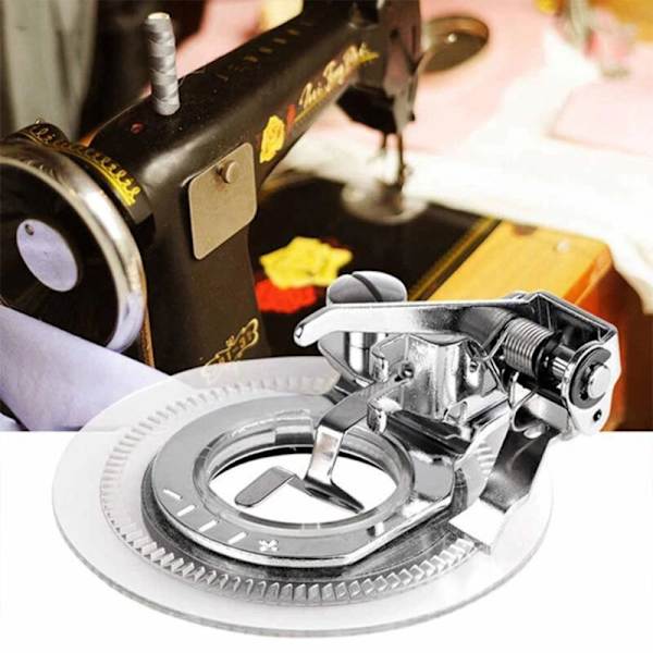 3700 Fancy Rund Blomster Presser Fod Blomster Broderi Fod til A
