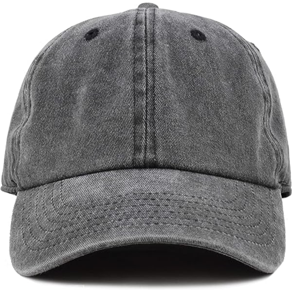 100% bomulds pigmentfarvet lavprofil Dad Hat Six Panel Cap