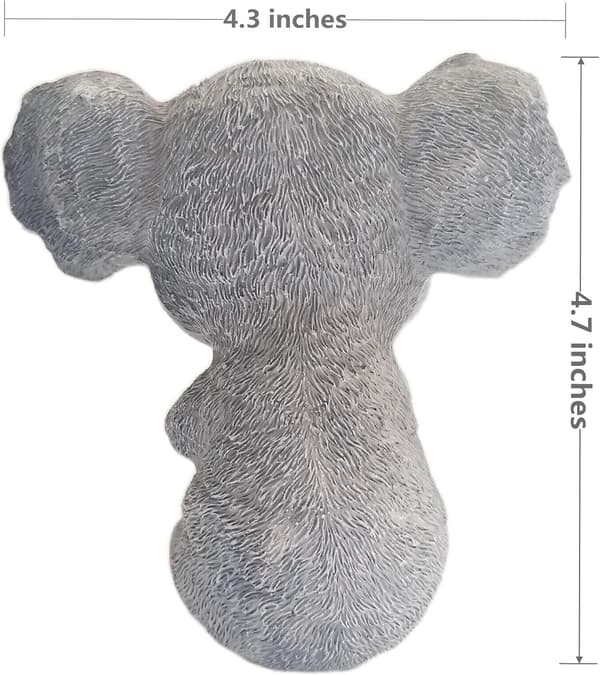 Söt glasögonbåge koala glasögonbåge, glasögontillbehör prydnad