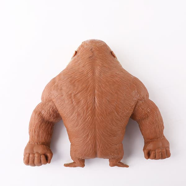 Abe Monkey Legetøj, Stræk Gorilla Figur til Børn og Voksne, Stress Relief til Børn, Sensorisk Legetøj til Angst, 22*21cm