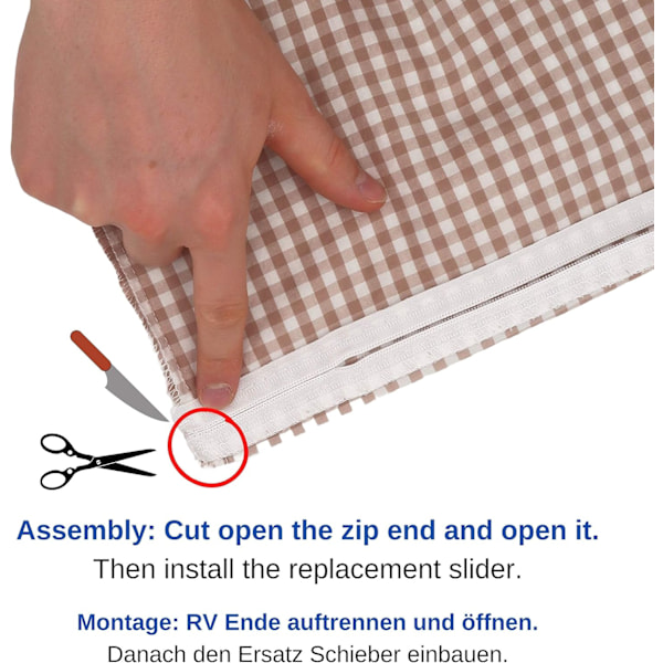 Udskiftningsskyder til sengelinned, #3 skyder, 10 stk., sort, til 4,5 mm bredde spiral nylon lynlåse, reparationslynlås til sengelinned