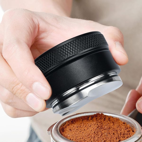 51mm Kaffefordeler, Kaffetamper i Rustfrit Stål Tilbehør til Espresso Kaffe Maskiner distributore