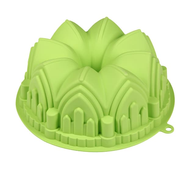 1 st stor kronformad non-stick silikonform för muffinsform