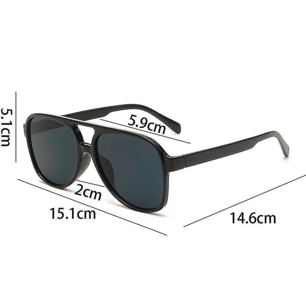 Classic Polarized Aviator Sunglasses For Women Men Retro Uv Prote