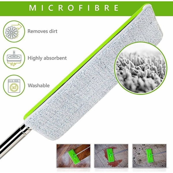 Superabsorberende mopphodefyll, moppeerstatningshoder（32X12CM）10 stk