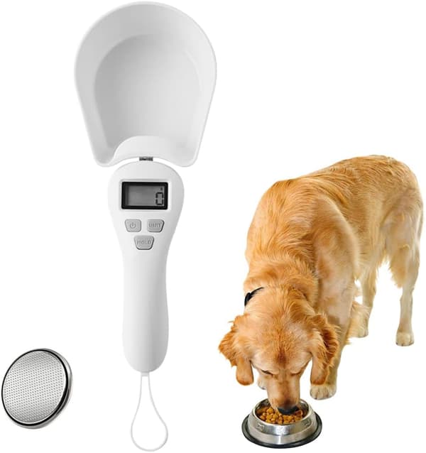 Hunde måleske, elektronisk måleske med LCD-display,