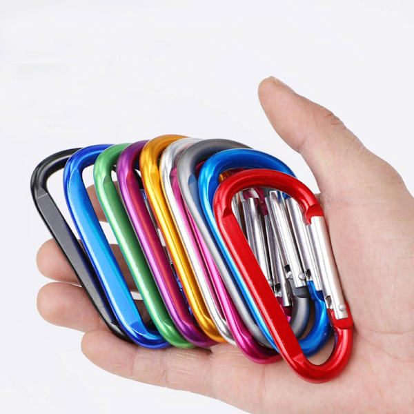 3\" 10-pack Modifierad hållbar fjäderbelastad dörr aluminium D-krok