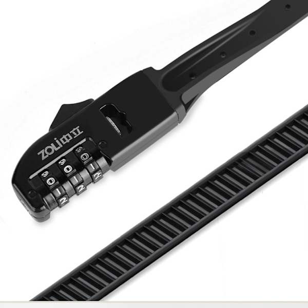 z Combo hængelås kabel gul L.430 mm Unisex-voksen, One Size
