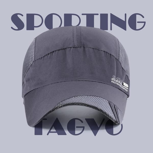 2 Basebollkeps Sport Sommar Unisex Visor Skydda UV Solhatt