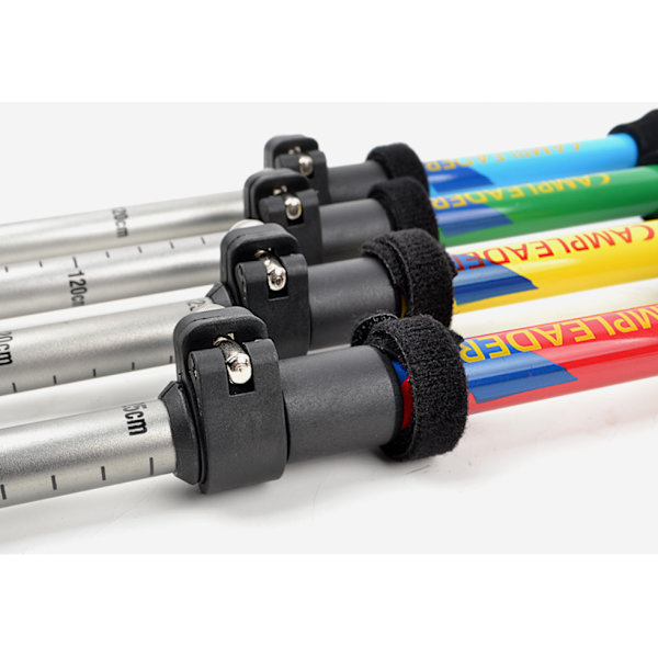 Trekking Pole Vandrestave 7075 Aluminium Foldbar, Justerbar, Ul