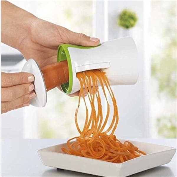 Grönsaksspiralizer för morot gurka zucchini, spaghetti