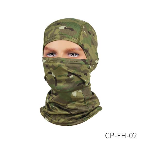 Camouflage udendørs cykling jagt hætte beskyttelse hætte têt