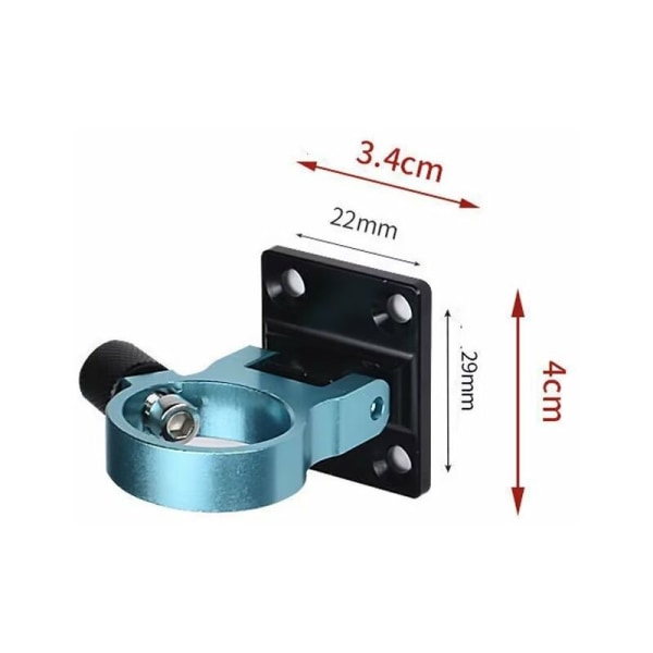 2 stk Parasolstativ Balkong Sammenleggbar Fiskeparaplyholdere for