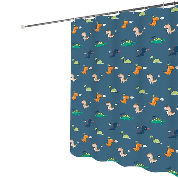 1 stk Dusjforheng Vanntett Muggsoppsikret Polyester Dyreprint