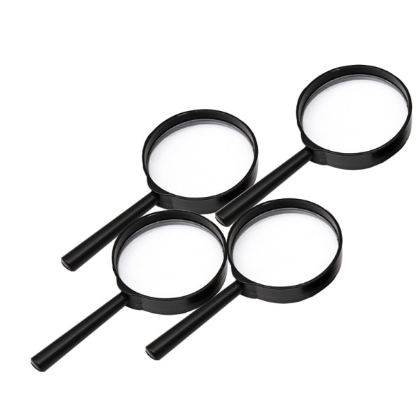 5 kappaleen sarja 60 mm muoviset suurennuslasit lapsille ja