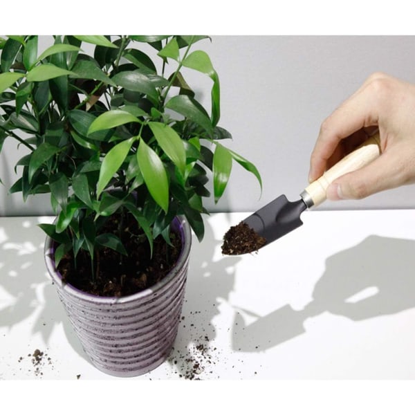 3-pakke miniskje, rive for potteplanter, frøplanter, løs jord,