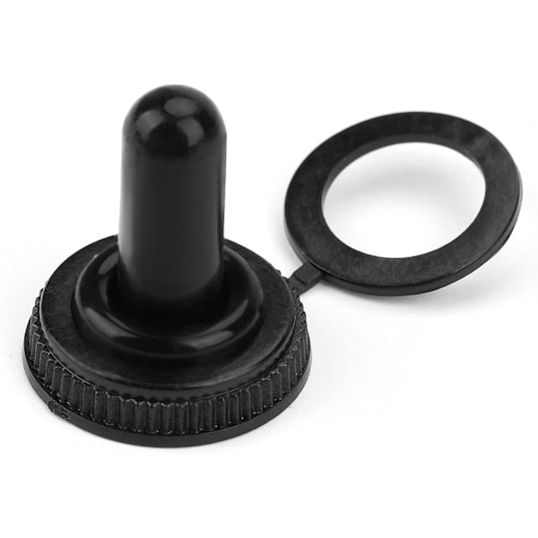 Vattentätt skydd för vippströmbrytare - 20 st vattentäta gummiskydd för 12 mm (12 mm) vippströmbrytare