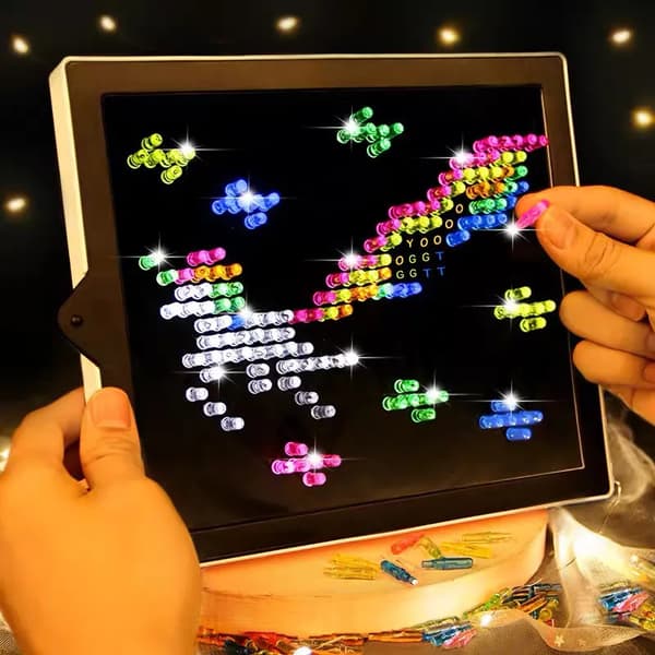 Basic Fun og Lite-Brite Magic-skjerm - leketøy