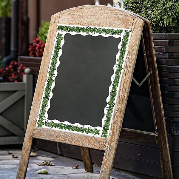 Greenery Bulletin Board Borders, 65,6 fot, Växt Klassrumsgränser