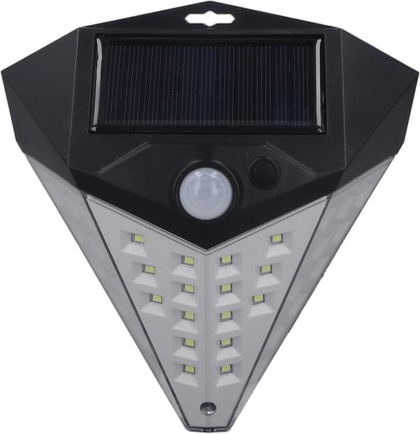 3-modus bevegelsessensor solcellelys 36 LED utendørs vegglampe for Y