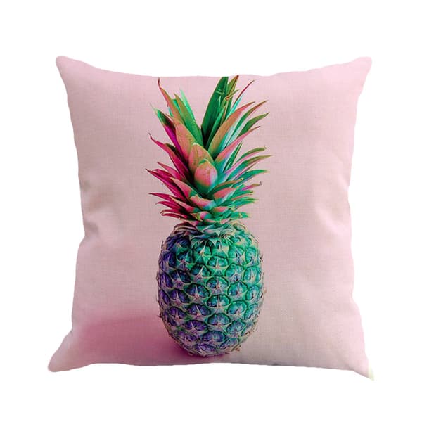 Slanke pudebetræk Bilpudebetræk Dekoration 45cm X 45cm Ananas