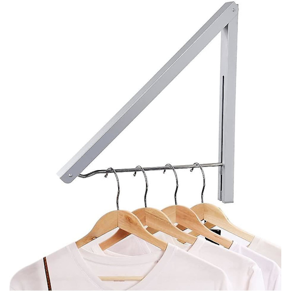 Fällbar Hängare Retractable Vägg Klädhängare