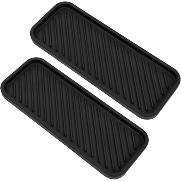 Silikon Diskställ, 2-pack, Halksäker Köksdiskställ, Diskställ för Köksbänken, Organiserare för Diskställ, Produkt