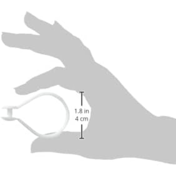 Bulk Hardware BH00874 Napsautettavat suihkuverhon renkaat