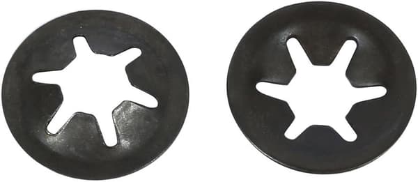 sourcing map Låseskive M6 x 16mm 65Mn Starlock Skive Intern