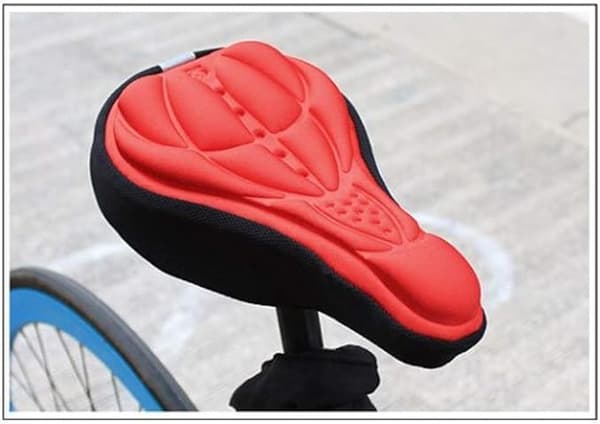 2-pack cykelstolsskydd, 3D ventilerad kudde, bekväm silikon