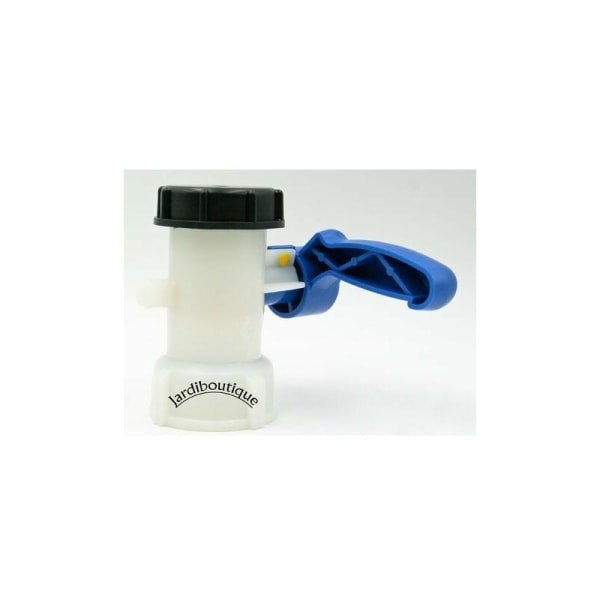 Venttiili IBC-vesisäiliöön 1000 litraa 75 mm Integroitu muovinen perhosventtiili DN50 (75mm)