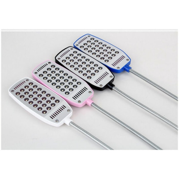 4 stk. USB-lampe USB-datamaskinlampe USB28-lampe USB-bærbar nattlys