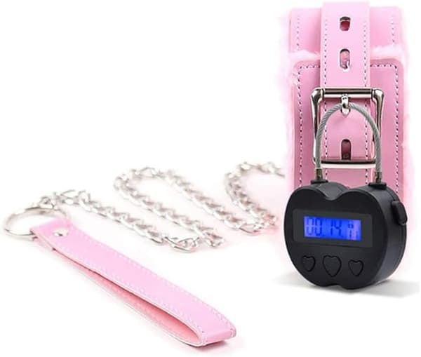 Timerhänglås LCD-display Tidlås USB Timing Steglås USB-lås Multifun