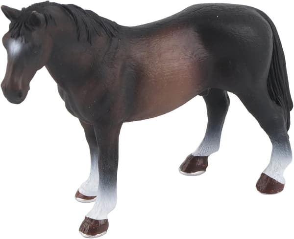 Hestefigur Legetøj Simulation Miniature Dyrelegetøj Samling Handling