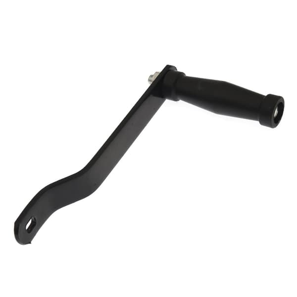Universal Stål Håndsving til Spil Håndsving Spil Håndtag Båd Dele Udskiftning Tilbehør, Passer til Marine Trailer（Sort,9.05*4.6inch）