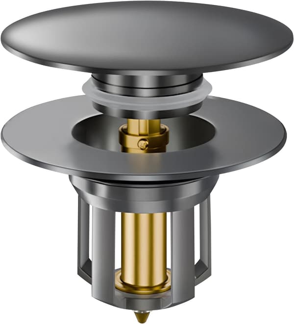 Universal Diskpropp, 33-40mm Universal Diskpropp, Accelererar Dränering Utan Att Täppa Igen Badkarspropp för Diskbänk