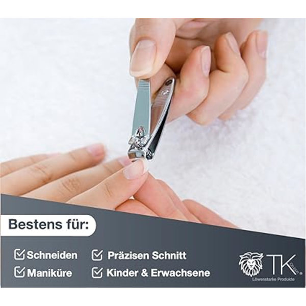 2x Nagelklippare - Nagelklippare - Små & Stora Nagelklippare för Tånaglar & Fingrar
